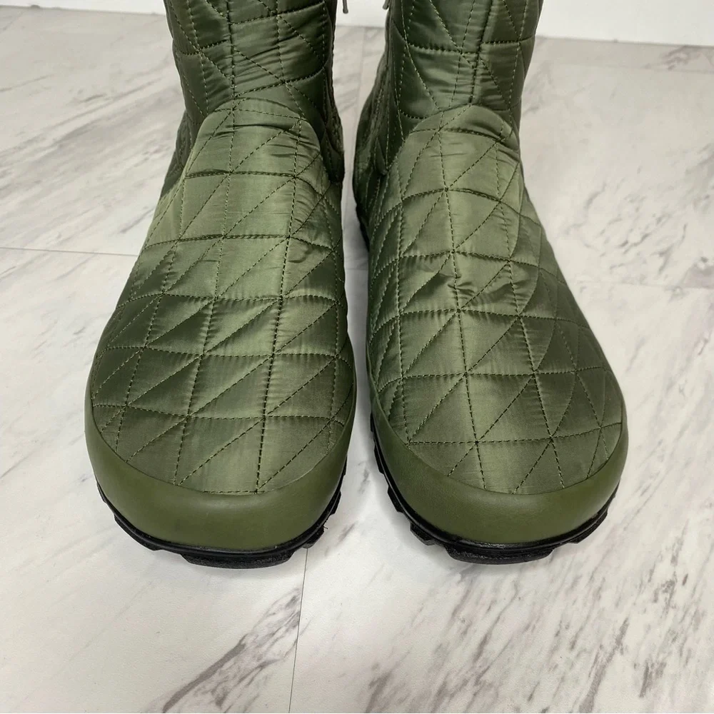 Bogs Snowday II Short Green Puffer Boot 10